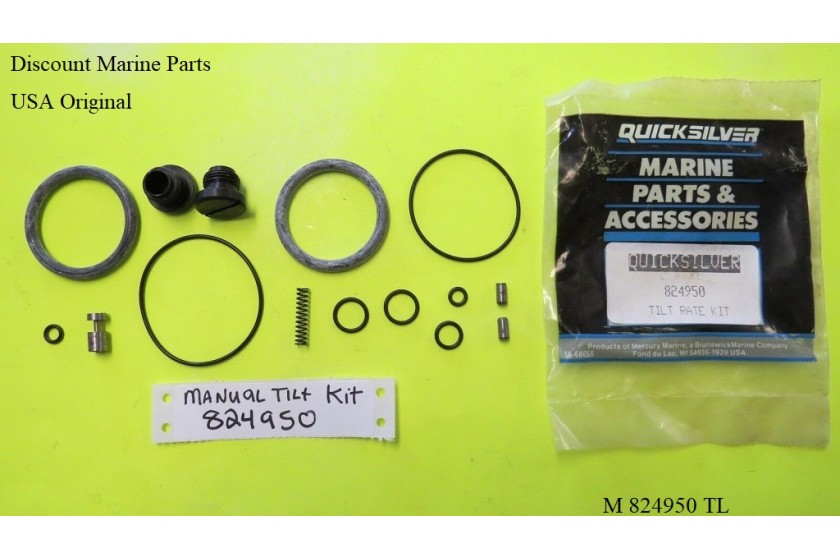 Mercury Mariner Manual Tilt Rebuild Kit 824950 TL