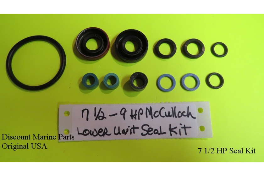 McCulloch 6 HP 7 1/2 HP Outboard Lower Unit Seal Kit