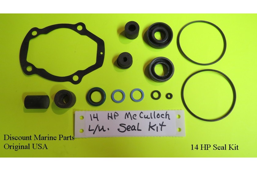 McCulloch Scott 12 HP 14 HP Outboard Lower Unit Seal Kit