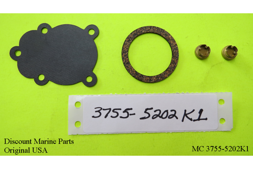 Scott Atwater 5hp 7.5hp 10hp & Oliver K2 K3 16hp Outboard Fuel Pump Diaphragm Kit MC 37555202K1