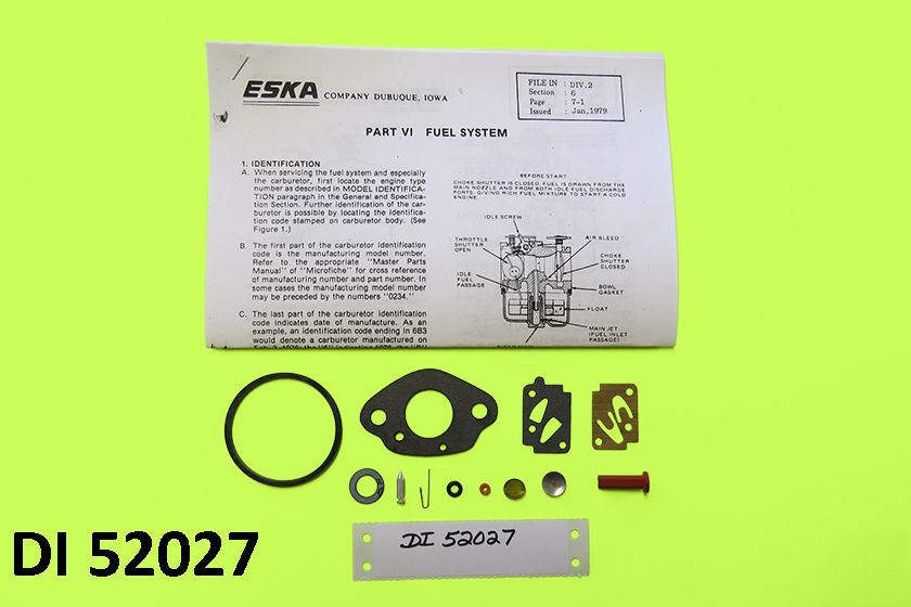 Details about   Carburetor Kit For Eska Sears Ted Williams Tecumseh Outboard Motor 1961-1987 