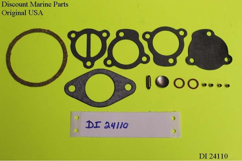 Force Sears 15 HP Ourboard Carburetor Tillotson FO1B FO1C FO1D Carb Fuel Pump Kit DI 24110