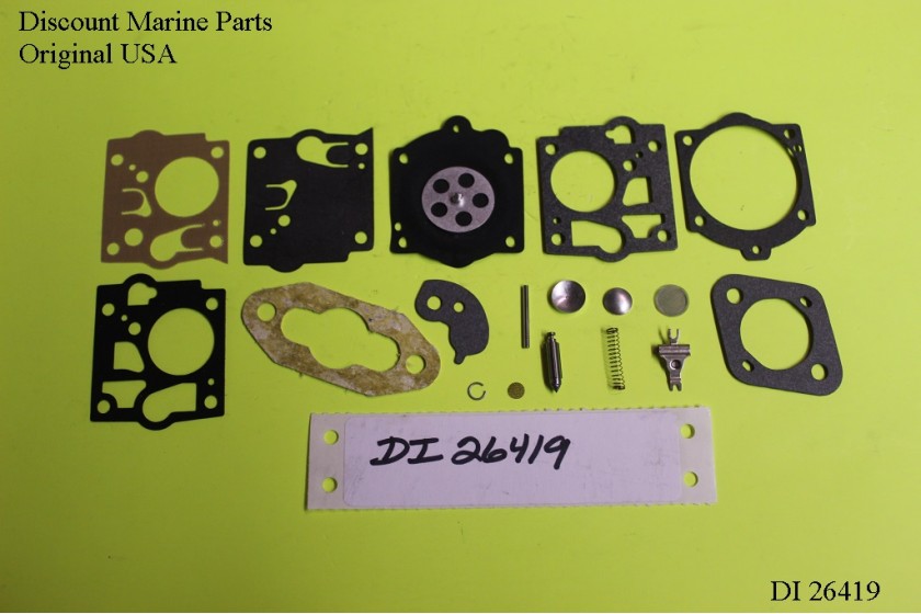 McCulloch Double Eagle 80 Chainsaw Carburetor Walbro SDC 85 Carb Kit DI