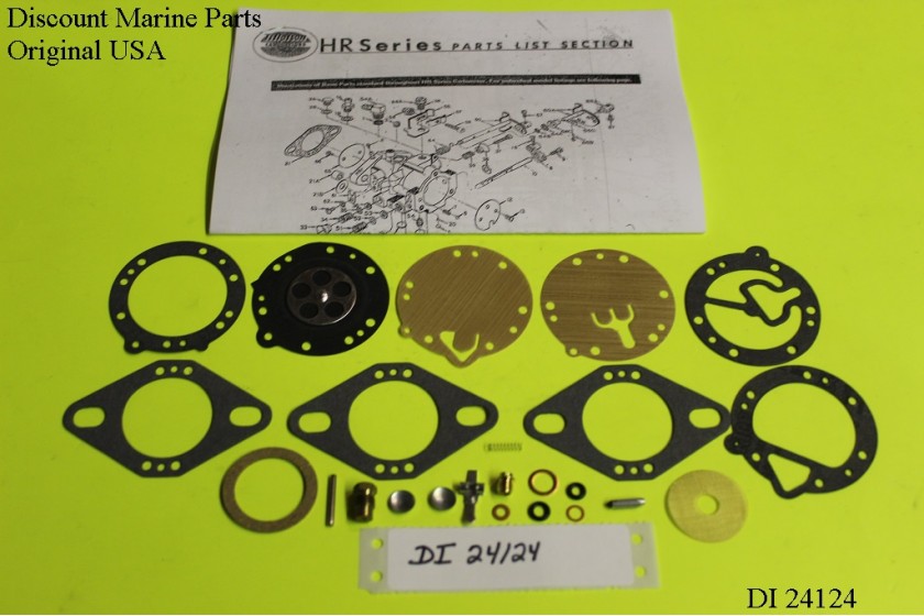 Tillotson HR174A Carburetor Bombardier SkiDoo Carb Repair Kit DI 24124