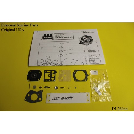 JONSEREDS 490 KIT Riparazione Motosega Walbro Carb Serie WA-82A WA82 - Foto 6