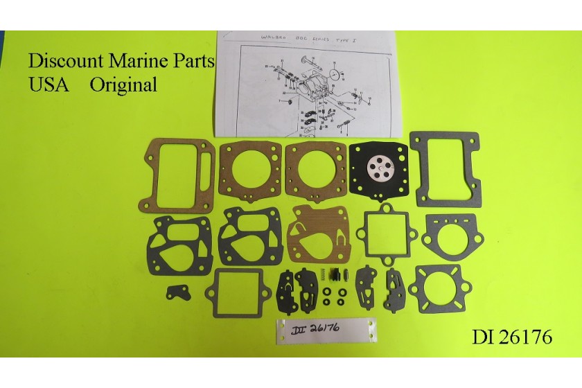 Walbro Carb Kits Charts